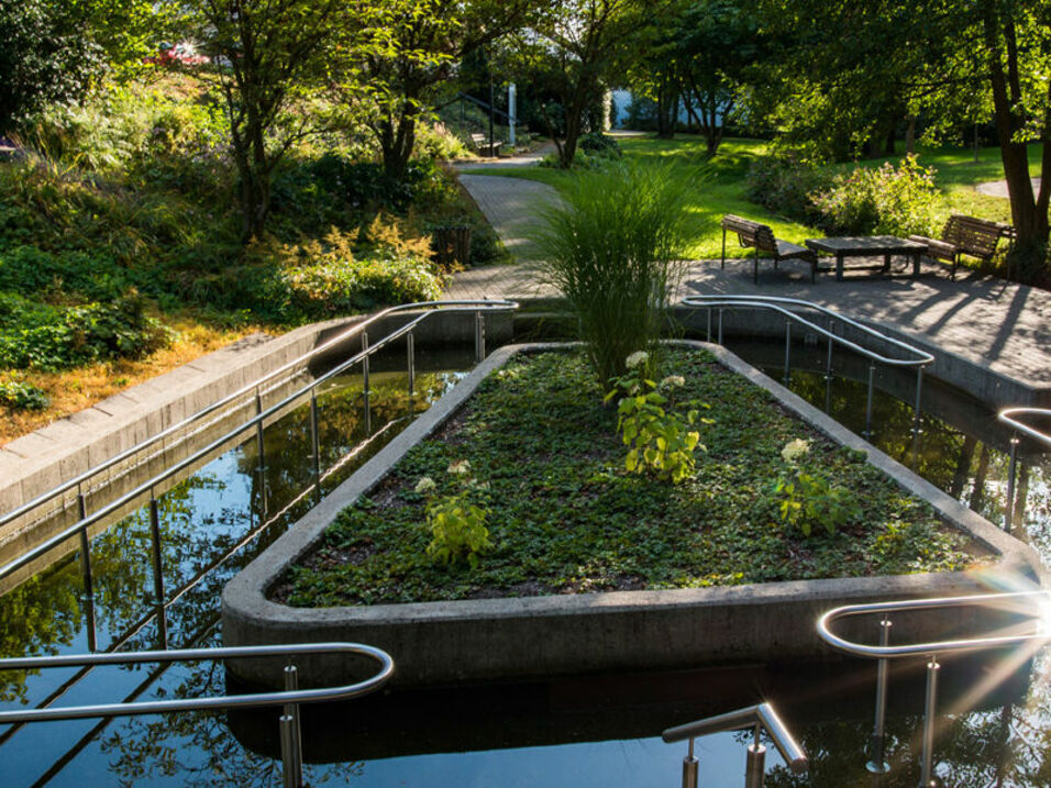 Kneipp Tretbecken im Kurpark 